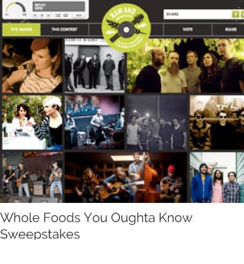 Whole Foods Sweepstakes