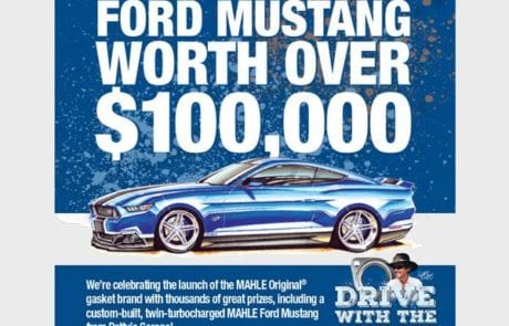 Win a Mahle Ford Mustang