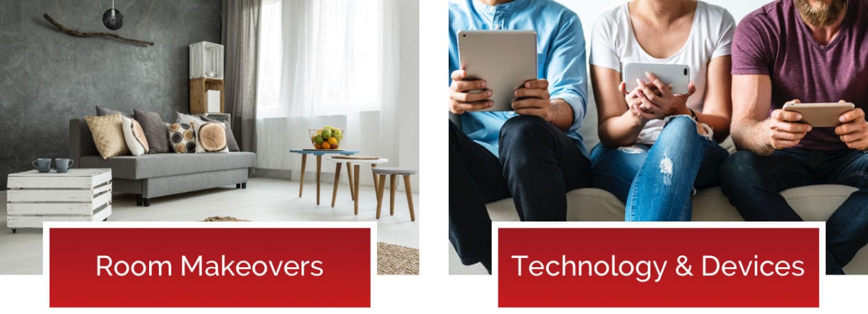 Room makeovers, Technology and Devices