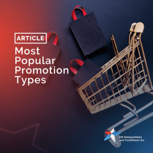 Most Popular Prize Promotion Types