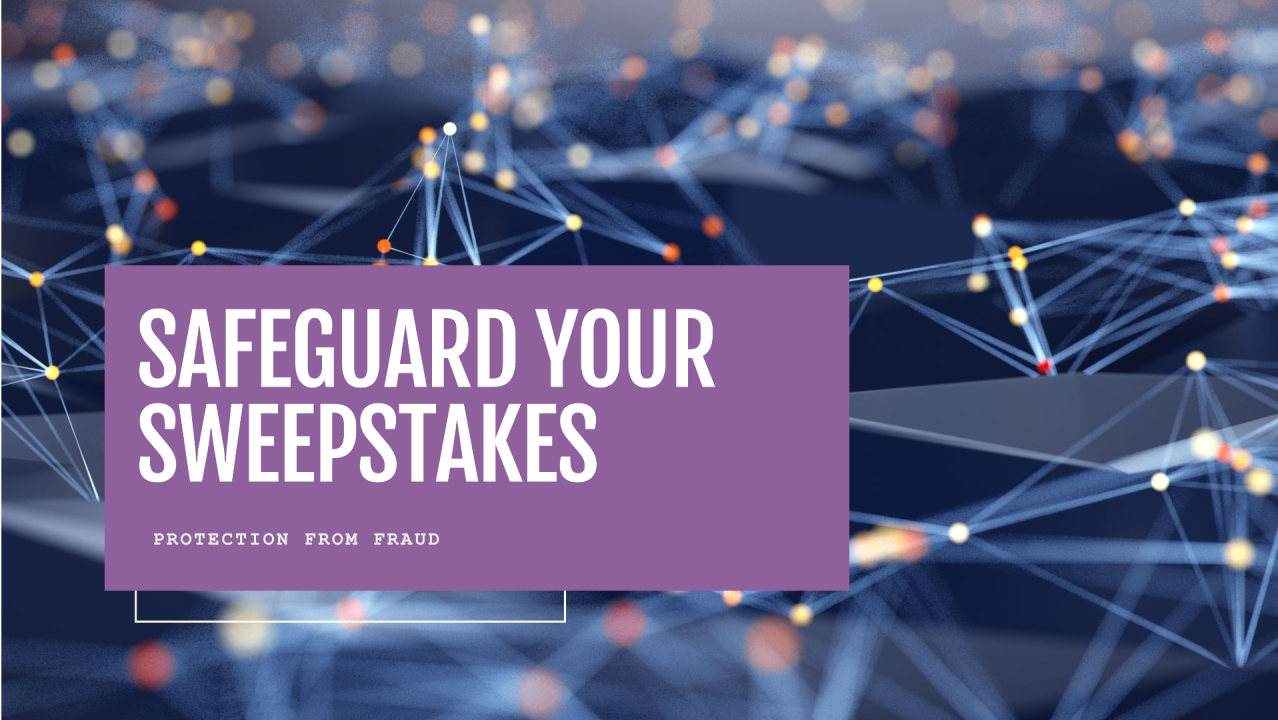 Making your sweepstakes safe from fraud and bots image for blog