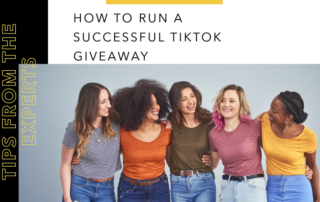 how to run a tik tok giveaway title image