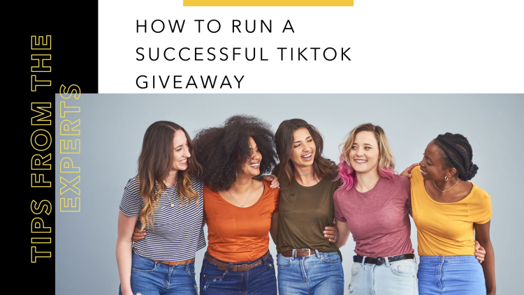 how to run a tik tok giveaway title image