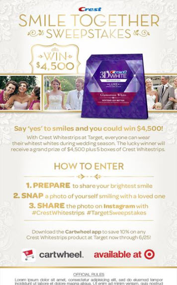 Smile Together Sweepstakes