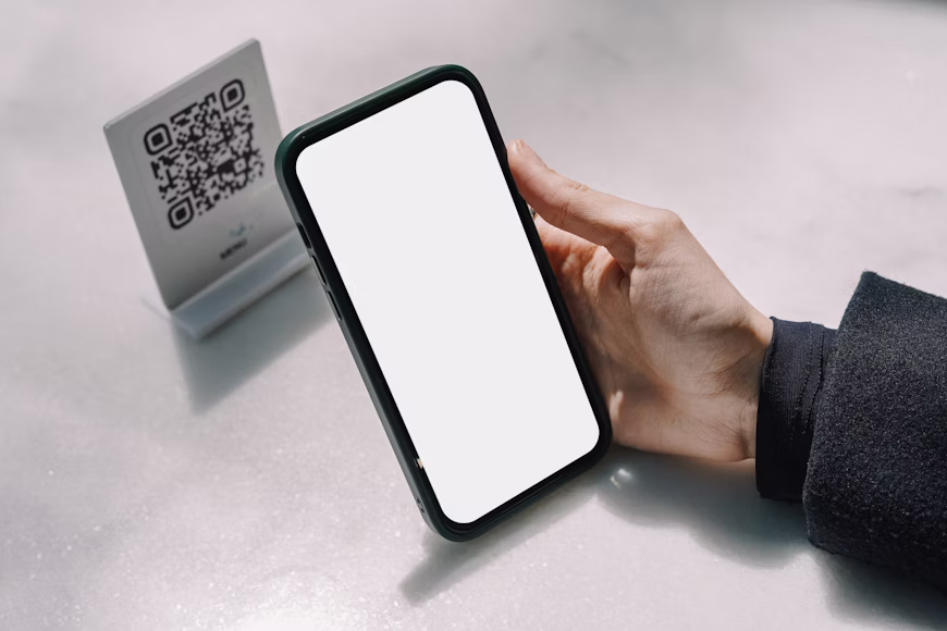 Mobile sweepstakes QR code promotion driving in-store customer engagement